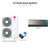 LG Dual zone mini split system KUMXB541A with 12 + 12K indoor units
