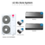 LG Six zone mini split system KUMXB541A with 9 + 12 + 12 + 12 + 12 + 12K indoor units