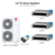 LG Tri zone mini split system KUMXB541A with 9 + 12 + 18K indoor units