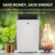 Whynter ARC-1230WN 14,000 BTU (12,000 BTU SACC) NEX Inverter Dual Hose Cooling Portable Air Conditioner, Dehumidifier, and Fan with Smart Wi-Fi, up to 600 sq ft in White