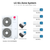 LG Six zone mini split system KUMXB601A with 7 + 7 + 9 + 12 + 18 + 24K indoor units