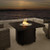 Firesense 55,000 BTU Clayton Square Aluminum LPG/NG Fire Pit | 63227