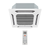 LG 72,000 BTU 20.5 SEER2 Five Zone 4-Way Ceiling Cassette Ductless Mini Split Heat Pump System 12+12+12+18+18 R32 Refrigerant