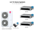 LG Tri zone mini split system KUMXB601A with 9 + 12 + 18K indoor units
