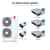 LG Seven zone mini split system KUMXB601A with 9 + 9 + 9 + 9 + 12 + 12 + 18K indoor units