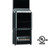 Saunum Air 7 WiFi Sauna Heater Package, Open Basket with AirIQ Wi-Fi Control