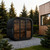 SaunaLife Model CL4GB Cube Luxury Series Outdoor Home Sauna Kit, Paint Included, Up to 3 Persons