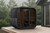 SaunaLife Model CL7GB Cube Luxury Series Outdoor Home Sauna Kit, Paint Included, Up to 6 Persons