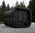 SaunaLife Model CL12GCPB Cube Luxury Series Outdoor Home Sauna Suite Kit, Paint Included, Up to 8 Persons