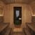 SaunaLife Model CL12GCPB Cube Luxury Series Outdoor Home Sauna Suite Kit, Paint Included, Up to 8 Persons