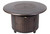 Firesense 55,000 BTU Florence Woven Round Aluminum LPG Fire Pit | 62373 — view 1