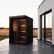 SaunaLife Model GL4 Garden Luxury Series Outdoor Home Sauna Kit, Up to 4 Persons