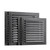 SaunaLife Vent Cover Package Intake and Exhaust Covers w/ Screen for Titan SL1 Gas Sauna Heater