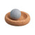 Hukka Sauna Massage Stones w/ Natural Cork Base, Spheres, 2 Pieces