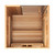 Finnmark 1-Person Home Infrared Sauna, 38”W x 38”D x 78”H
