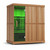 Finnmark 4-Person Home Infrared Sauna 72"W x 46"D x 78"H