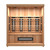 Finnmark 4-Person Home Infrared Sauna 72"W x 46"D x 78"H