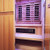 Finnmark 2-Person Home Sauna with Infrared & Traditional Heat 48"W x 48"D x 78"H