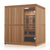 Finnmark 4-Person Home Sauna with Infrared & Traditional Heat 72"W x 48"D x 78"H