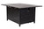 Firesense 55,000 BTU Longmont Aluminum Rectangular LPG Fire Pit | 61898 — view 1