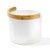 KOLO Sauna Bucket with Curved Handle, Bamboo/Aluminum, 1.3 Gal
