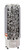 Harvia Cilindro Half Series 8kW Stainless-Steel Sauna Heater, 240V 1-Phase