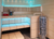 Harvia Cilindro Half Series 8kW Stainless-Steel Sauna Heater, 240V 1-Phase
