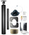 Harvia Sauna Wood Stove Chimney Kit, 1500mm, Stainless Steel, Black