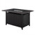 Firesense 45,000 BTU Albany Rectangle Aluminum LPG Fire Pit, model 63699