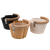 HUUM Wood Sauna Bucket w/ Curved Handle