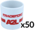 Supco LCCA2L50 A2L Safety Locking Cap Covers 1/4"