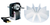 Supco SM550P2 Vent Hood Motor - 2 Pack