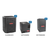 Goodman 2.5 Ton Heat Pump & Gas Furnace Dual Fuel System: GLZS5BA3010, CAPTA3026B3, GRVT800603BX