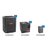 Goodman 2.5 Ton Heat Pump & Gas Furnace Dual Fuel System: GLZS5BA3010, CAPTA3626B3, GD9T800804BX