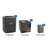 Goodman 3 Ton Heat Pump & Gas Furnace Dual Fuel System: GLZS5BA3610, CAPTA4230C3, GD9T801005CX