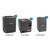 Goodman 3.5 Ton Heat Pump & Gas Furnace Dual Fuel System: GLZS5BA4210, CAPTA4230C3, GRVT801005CX
