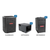 Goodman 3.5 Ton Heat Pump & Gas Furnace Dual Fuel System: GLZS5BA4210, CHPTA4230C3, GR9T800805CN
