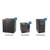 Goodman 3 Ton Heat Pump & Gas Furnace Dual Fuel System: GLZT7CA3610, CAPTA3626C3, GRVT961005CN