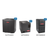 Goodman 3 Ton Heat Pump & Gas Furnace Dual Fuel System: GLZT7CA3610, CAPTA4230C3, GRVT960804CN