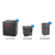 Goodman 2 Ton Heat Pump & Gas Furnace Dual Fuel System: GLZT7CA2410, CAPTA3026B3, GRVT800803BN