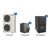 Goodman 3.5 Ton Heat Pump & Gas Furnace Dual Fuel System: GZV7SA4210, CHPEA6030C3, GDVT960804CN