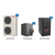Goodman 3.5 Ton Heat Pump & Gas Furnace Dual Fuel System: GZV7SA4210, CHPEA4830D3, GDVT961205DN