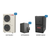 Goodman 4 Ton Heat Pump & Gas Furnace Dual Fuel System: GZV7SA4810, CHPEA6030C3, GDVM971005CN