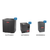 Goodman 5 Ton Air Conditioner & Ultra Low NOx Gas Furnace System: GLXT7CA6010, CAPTA6030C3, GRVS800805CU