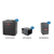 Goodman 2 Ton Air Conditioner & Ultra Low NOx Gas Furnace System: GLXT7CA2410, CHPTA3026C3, GRVS800805CU