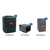 Goodman 3 Ton Air Conditioner & Ultra Low NOx Gas Furnace System: GLXS5BA3610, CHPTA3630C3, GRVS800805CU
