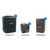 Goodman 2.5 Ton Air Conditioner & Ultra Low NOx Gas Furnace System: GLXS5BA3010, CAPTA3022B3, GR9S800604BU