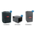 Goodman 2 Ton Air Conditioner & Ultra Low NOx Gas Furnace System: GLXS4MA2410, CHPTA3026C3, GRVS800805CU