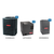 Goodman 3.5 Ton Air Conditioner & Ultra Low NOx Gas Furnace System: GLXS4BA4210, CAPTA4230C3, GRVS800805CU
