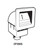 Hayward SP1099 Spa Front Access Standard Mouth Skimmer, White, 2 x 1-1/2", Socket x Slip